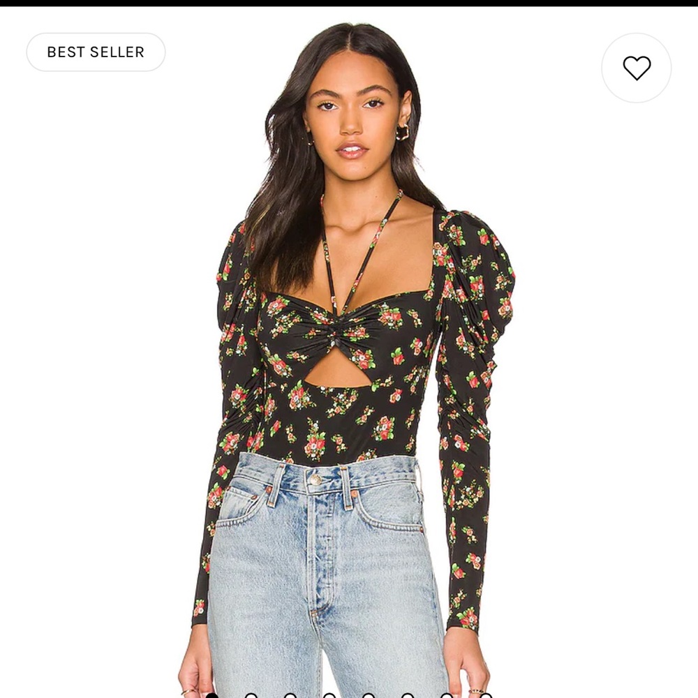 Revolve Coppelia Bodysuit in Noir Rose Garden
AFRM